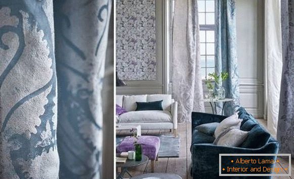 Belos tecidos para o interior - uma coleção de Majella 2016 da Designers Guild