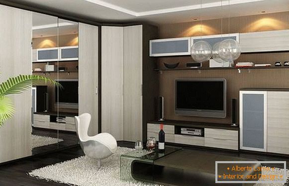 móveis modulares de canto para sala de estar, foto 32