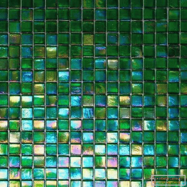 Mosaico de vidro