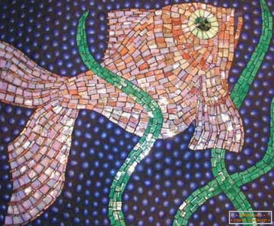 Peixe de mosaico