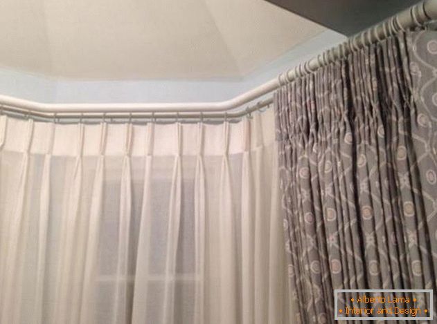 barra de cortina para parede dupla de cortinas, foto 29