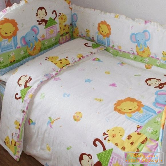 Roupa de cama в детскую кроватку фото 50