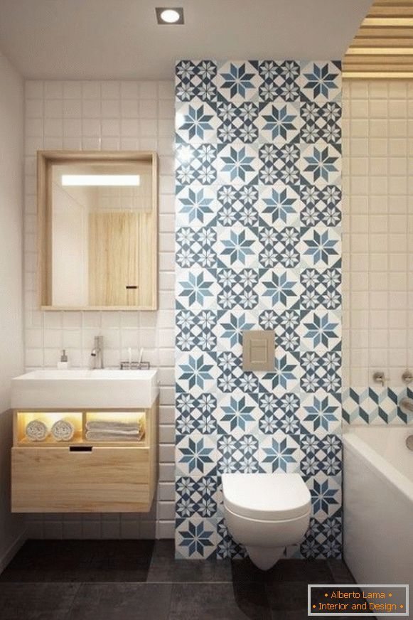 Painel de banho de azulejos, opção 4