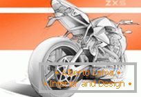 Потрясающий концепт спортивного motoа Arac ZXS