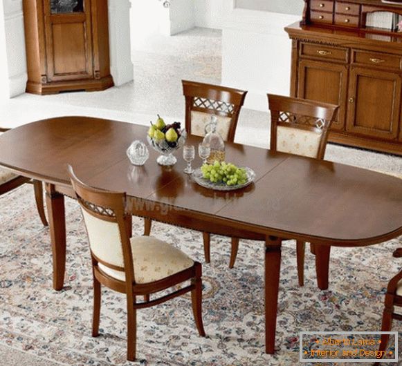 mesa de jantar dobrávelв классическом стиле