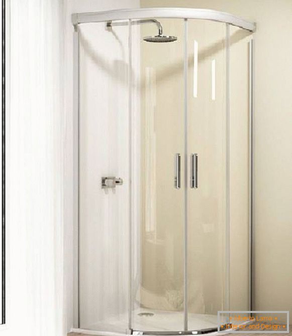 portas de chuveiro, semi-circular, foto 21