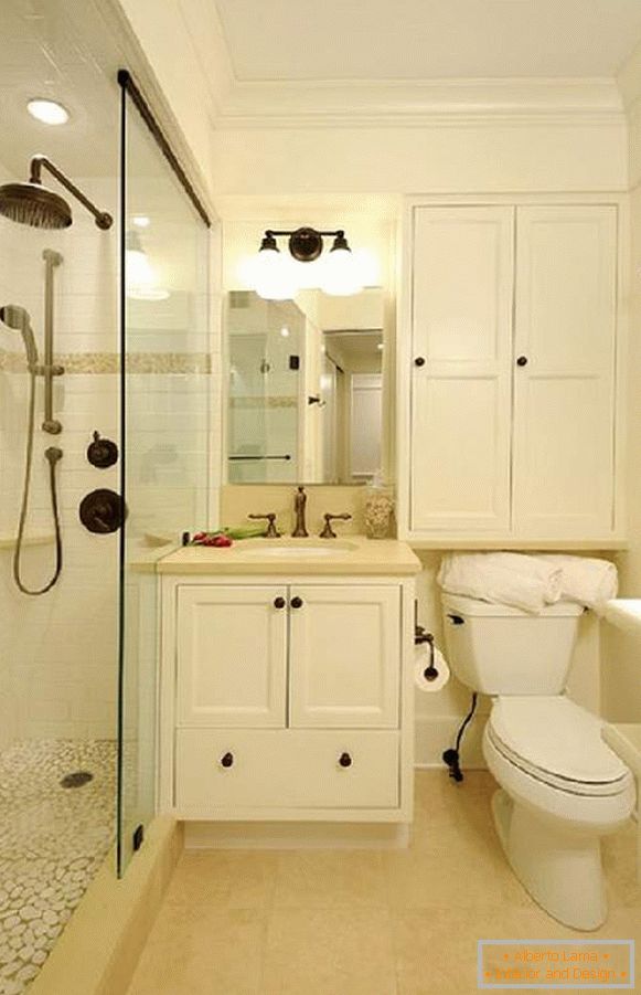 idéias de consertar um banheiro pequeno, foto 34