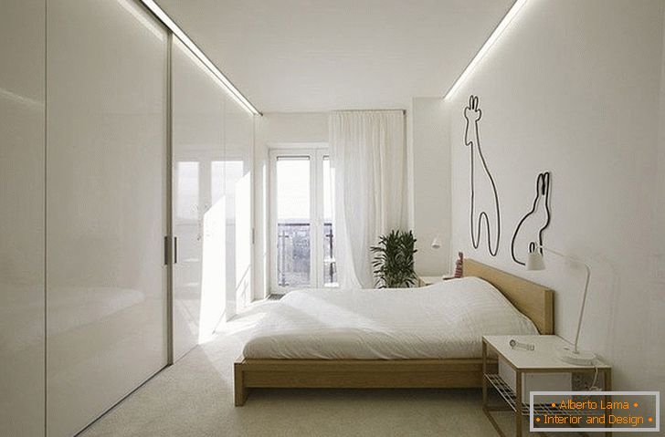 Um apartamento minimalista em Moscou em toda a glória do seu chique