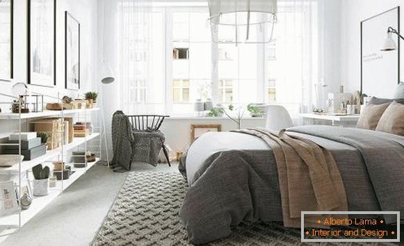 apartamento-claro-em-estilo escandinavo-spalnya