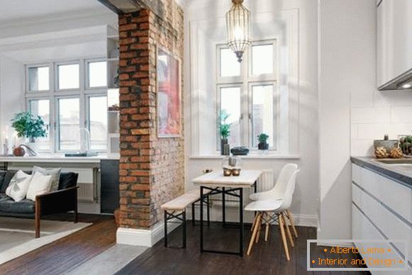Cozinha escandinava-design-in-apartamento