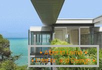 Arquitetura moderna: vivenda de luxo sobre o mar de Andaman, na Tailândia