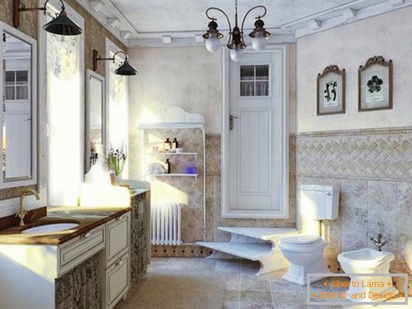 armário de banheiro em estilo clássico, foto 16