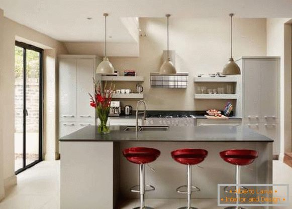 design de cozinha em estilo moderno, foto 6