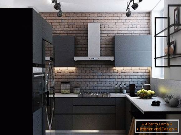 cozinha design moderno pequena cozinha idéias, foto 29