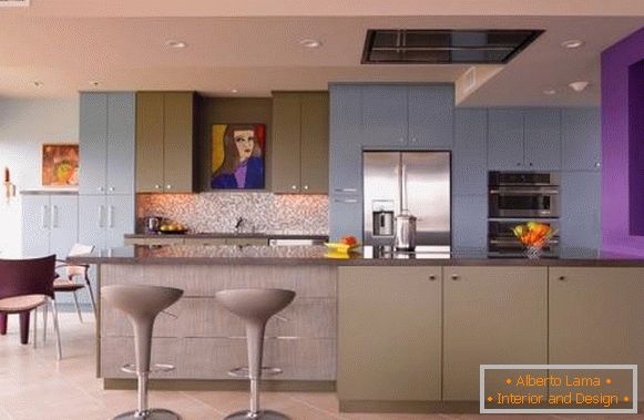 Itens de interiores elegantes 2016 em design de cozinha