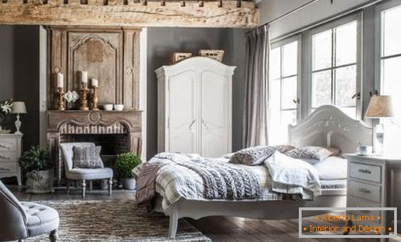 Design de um quarto no estilo de Provence - фото с идеями декора