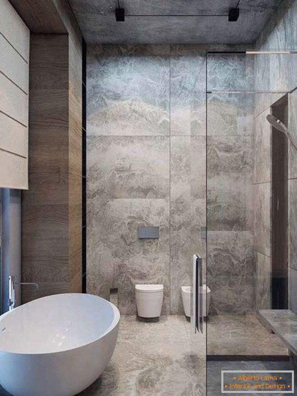 Idéias modernas para o chuveiro no banheiro
