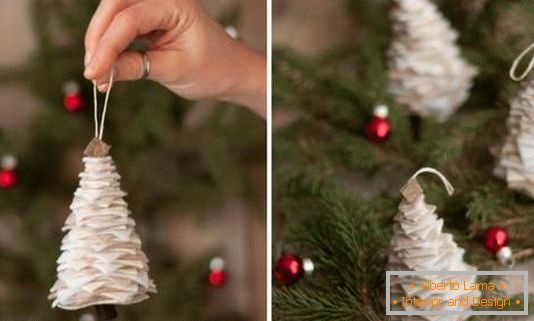 árvores de Natal-caseiro-para-decoração-árvores de Natal