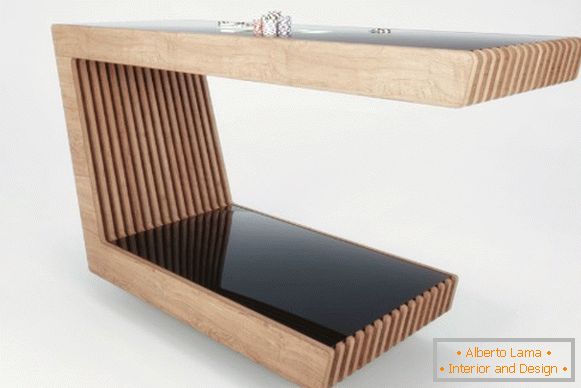Mesa dobrada de madeira compensada, foto 10