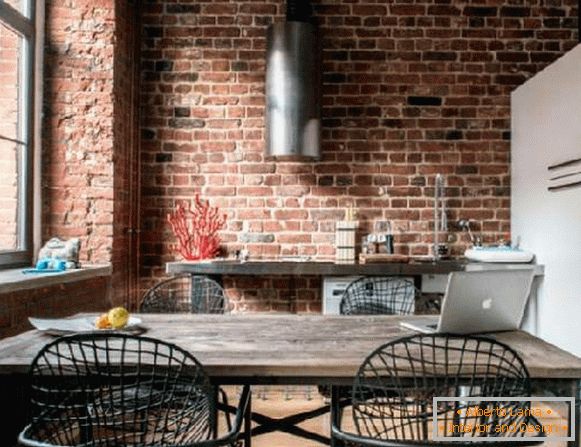 mesa no estilo do loft com suas próprias mãos, foto 44