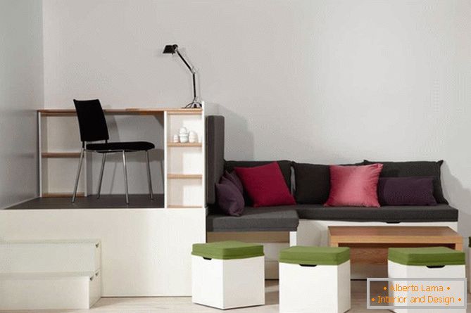 Mobília transformadora para sala de estar - foto 2