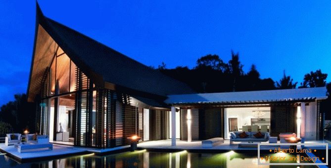 Uma casa de campo impressionante em Phuket, Tailândia