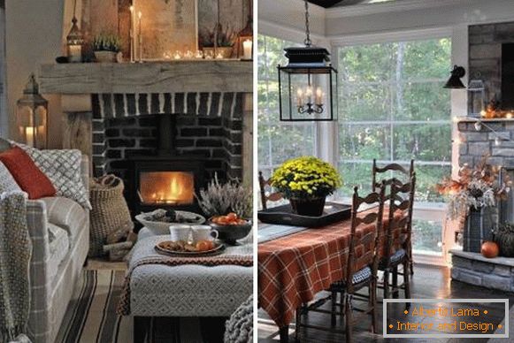 As melhores decorações de outono para o interior - seleção de fotos