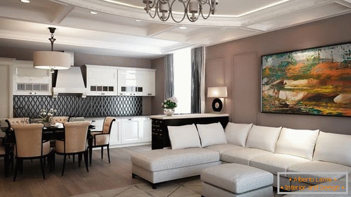Opções de design de interiores em estilo moderno (60 ideias