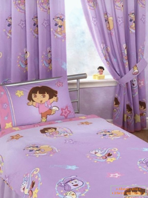 Design de cortinas em foto de quarto infantil 4