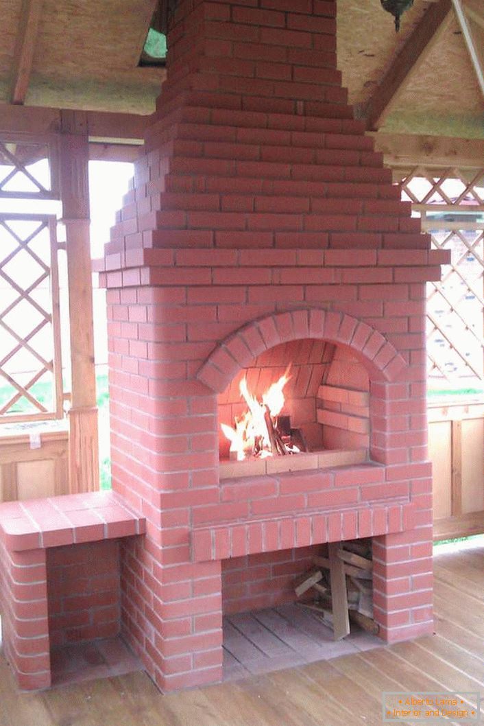 Tipos de lareiras de rua e características de sua postura