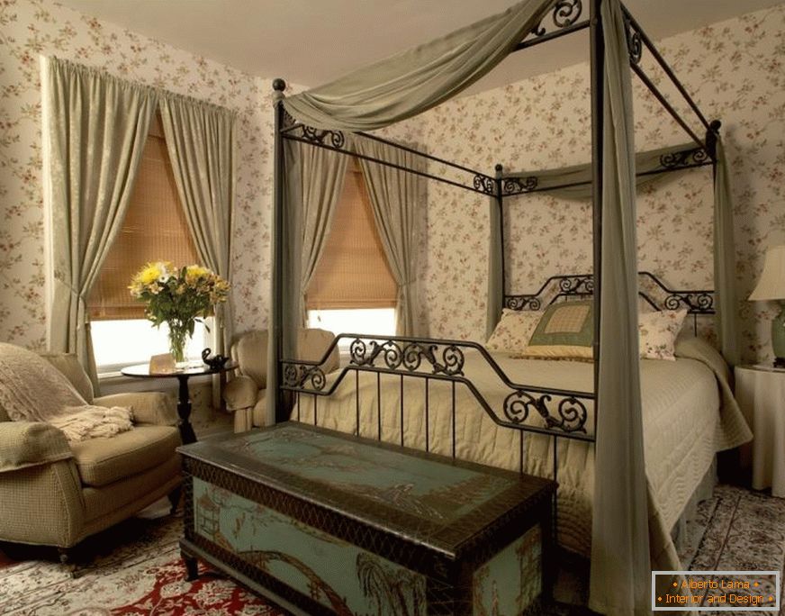 O quarto в викторианском стиле