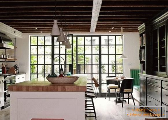 Design de interiores de casas - foto de cozinha