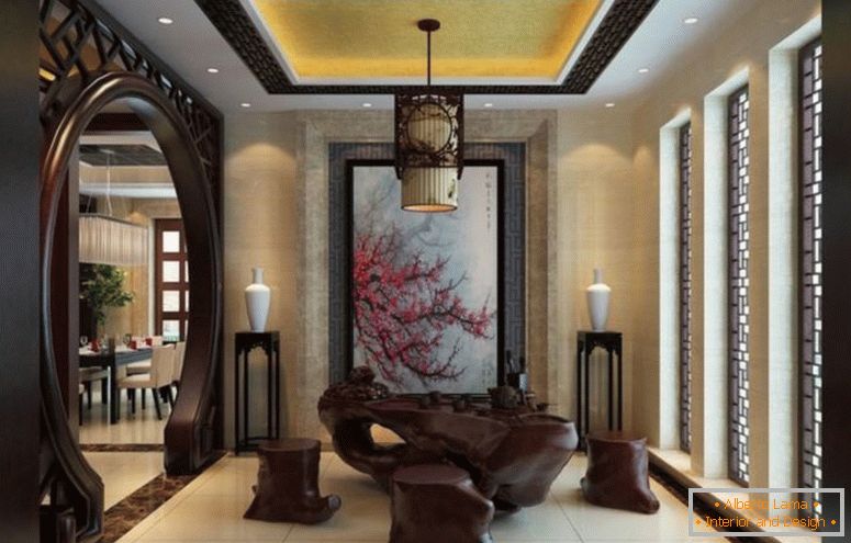 design de interiores de estilo chinês