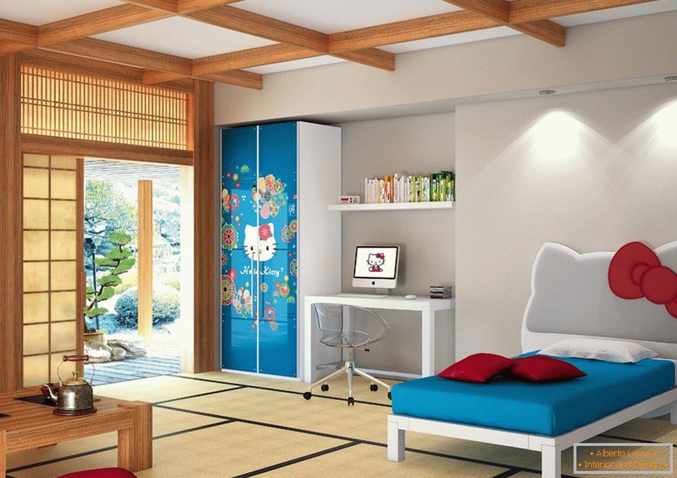 Interior de um viveiro в японском стиле