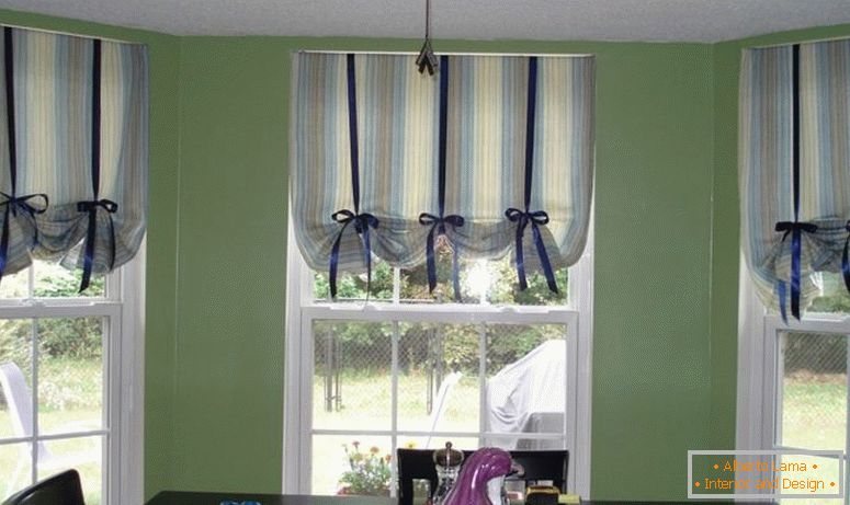 estilos de cortina de cozinha