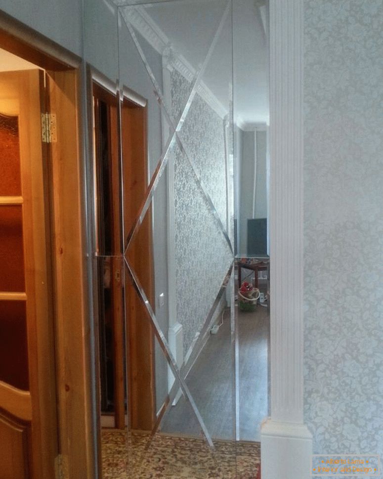 Painel de espelhos na parede - 55 fotos de ideias no